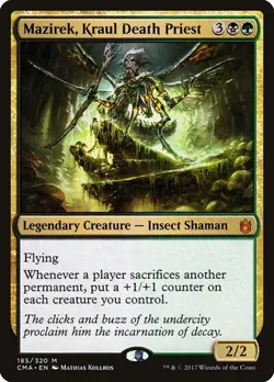 Mazirek, Kraul Death Priest Commander Anthology LP MTG - Image 1