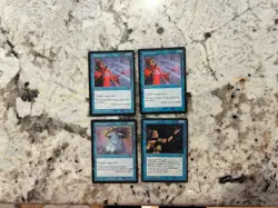 Mtg Counterspell x4 - Magic the Gathering Counterspell Playset Played-Hp - Image 1