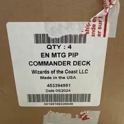 FALLOUT MTG Commander Deck Set of 4 - Magic the Gathering - Brand New Sealed - Image 2