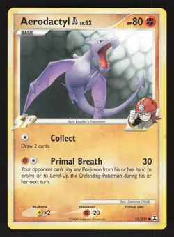 Aerodactyl GL 55/111 Common Pokemon Rising Rivals - Image 1