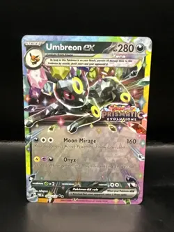Pokemon Prismatic Evolutions Umbreon Ex Surprise Box Stamped Promo 060/131 - Image 1