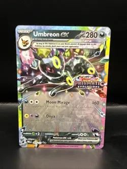 Pokemon Prismatic Evolutions Umbreon Ex Surprise Box Stamped Promo 060/131 - Image 2