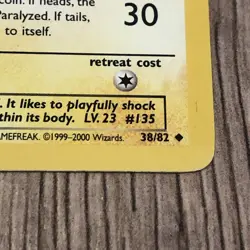 Dark Jolteon 38/82 Team Rocket Non Holo Pokemon TCG - Image 3