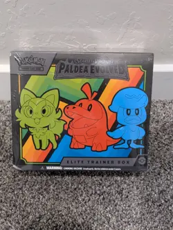 Nintendo Pokemon TCG Scarlet & Violet - Paldea Evolved Elite Trainer Box - 9 Pks 820650853661 - Image 1