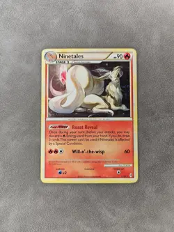 Pokemon TCG Ninetales 17/95 Holo Rare - CoL Call of Legends - LP - Image 1