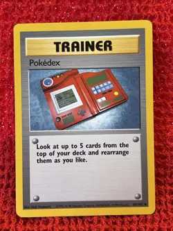Pokedex - 87/102 - Uncommon - Unlimited Edition LP Pokemon Base Set - Image 1