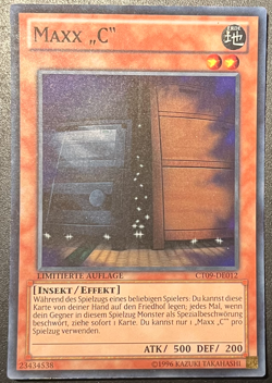 Yu-Gi-Oh! CT09-DE012 Maxx "C" SUPER RARE - Image 1