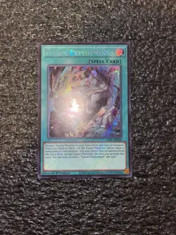Yugioh! Fusion Deployment CH01-EN029 Secret Rare 1st Edition Near Mint - Image 1