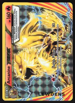 Arcanine BREAK - XY180 - Ultra Rare - XY Black Star Promo - Pokemon Card - Image 1
