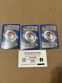 Pokemon Promo Torchic Mudkip Treecko Black Star Pokemon TCG Card - Image 2