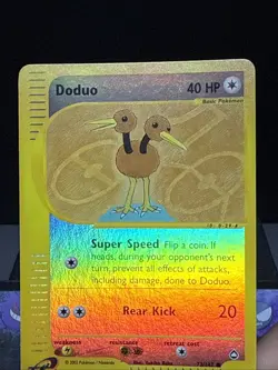 Pokemon Card Doduo 73/147 Common Reverse Holo Aquapolis Near Mint - Image 2