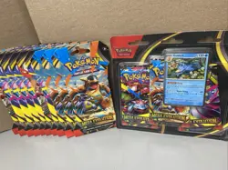 Pokemon Cards Mega Evolution Sealed 36ct Box + 3pk + 10 Sleeves Lot - Image 1