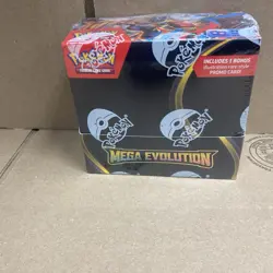 Pokemon Cards Mega Evolution Sealed 36ct Box + 3pk + 10 Sleeves Lot - Image 2