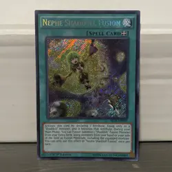 1ST EDITION NEPHE SHADDOLL FUSION 1996 SECE-EN059 YUGIOH CARD (LP/MP) - Image 1