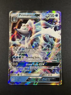 Primarina GX - 42/149 - Ultra Rare - Sun & Moon Base - Pokemon TCG Card - Image 1