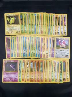 Vintage Pokemon Card Lot WOTC Pikachu Haunter Etc 50+ Cards LP/HP - Image 1
