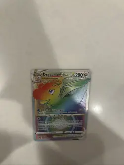 Pokemon Go Dragonite VSTAR Rainbow Secret Rare Card 81/78 MINT - Image 5