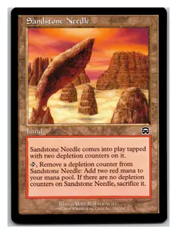 Mercadian Masques #326 Sandstone Needle - MTG Card - Image 1