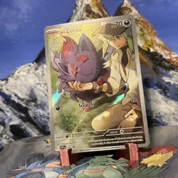 N's Zorua - 189 Pokemon Scarlet & Violet Promo Cards - Holo NM ? - Image 2