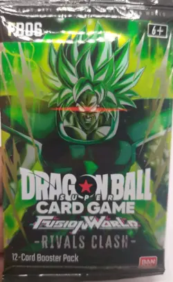 Dragon Ball Super Fusion World Rivals Clash 12 cards Booster Pack FB06 ENGLISH - Image 1