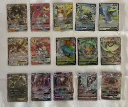 Pokemon Cards TCG Lot Of 15 Full Art, EX, GX, Vmax, (Venusaur, Raichu, etc,)used - Image 2