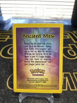 Sealed Ancient Mew Holofoil Promo Card Pokemon the Movie 2000 - Image 4