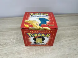 Pokemon 23k Gold Plated Charizard Burger King 1999 Sealed Pokeball Trading Card - Image 1