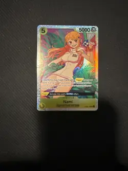 Nami OP08-106 SR One Piece Two Legends English One Piece Card NM. 2x - Image 1