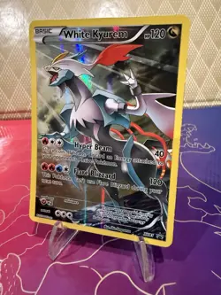 Pokemon TCG White Kyurem XY Black Star Promos XY81 Holo Promo Card - Image 1