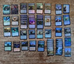 MTG Magic the Gathering Bloomburrow Custom Bird/Rabbit Deck ALL FOIL 60 Cards - Image 1