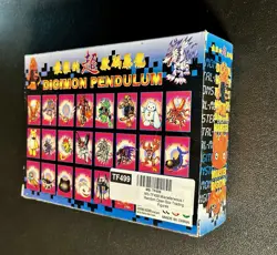 Digimon Pendulum Set - Vintage - Figures + Card - Sealed - Japanese - (L3) - Image 4