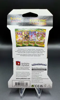 Evolving Skies Umbreon Sleeved Booster Pack New Sealed Pokemon Card TCG - Image 2