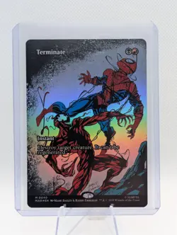Magic The Gathering Spider-Man Terminate #0040 Mythic Borderless Foil - Image 1