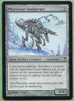 MTG: Coldsnap: Phyrexian Soulgorger: Magic the Gathering - Image 1