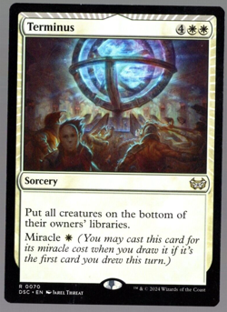 Terminus 0070 Non Foil Rare Duskmourn MTG Near Mint - Image 1
