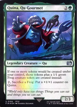 Quina, Qu Gourmet Foil U FINAL FANTASY 194 NM - Image 1