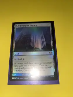 MTG Hengegate Pathway Mistgate Pathway Kaldheim 260/285 Regular Rare - Image 1