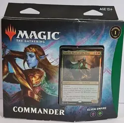 Magic The Gathering Kaldheim Commander Deck Elven Empire - New Factory Sealed - Image 1