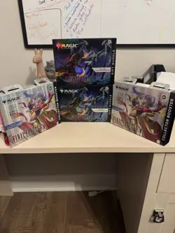 Mtg Final Fantasy Factory Sealed Collector Booster X 2 And 2 Gift Bundles! 🔥 - Image 1