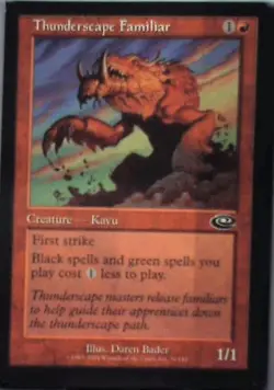 Thunderscape Familiar - Planeshift: #76, Magic: The Gathering Nm R118 - Image 1