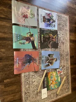 Magic The Gathering 7 Poster Final Fantasy Set - Image 1