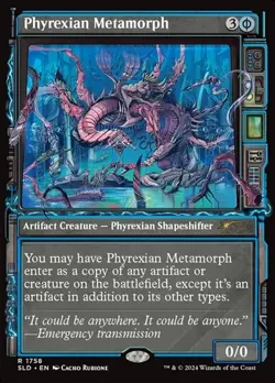 Phyrexian Metamorph - Rainbow Foil Showcase SLD NM MTG - Image 1