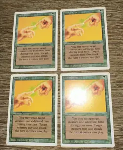 MTG X4 * Instill Energy x4 NM Revised 3rd Edition Playset Regular SellbyCyn - Image 1