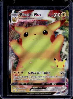 2019-2023 Pokemon SWSH Black Star Promos Pikachu VM #SWSH062 - Image 1