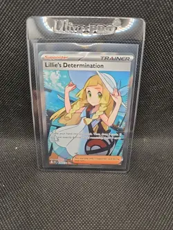 Lillies Determination 169/132 - Illustration Rare Pokemon - Mega Evolution - NM - Image 1
