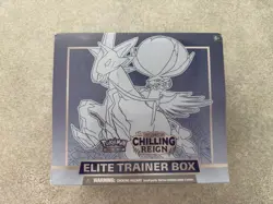 2021 Pokemon TCG Sword & Shield Chilling Reign Elite Trainer Box ETB Sealed New - Image 1