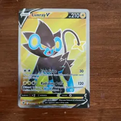 Luxray V (Full Art) 168/189 Pokemon TCG Ultra Rare SWSH10: Astral Radiance NM - Image 1