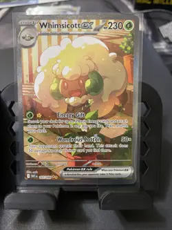 2025 Pokemon SV White Flare Whimsicott ex Special Illustration Rare #165/086 - Image 1