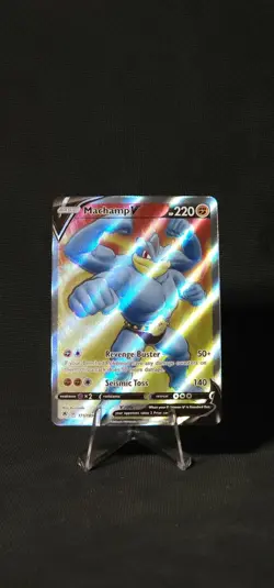 Pokemon Machamp V (Full Art) 171/189 Swsh10: Astral Radiance Holo NM - Image 1
