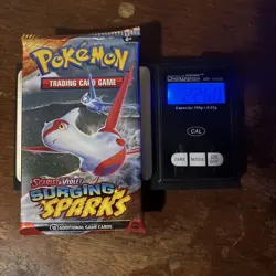 (VERY HEAVY) 22.60 Pokemon TCG Surging Sparks Booster Pack (SEALED)✅ ! - Image 1